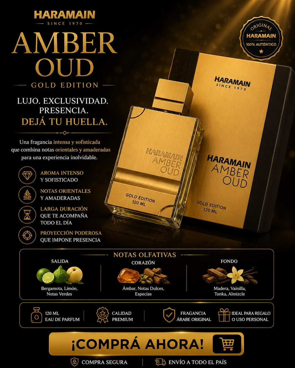 Al Haramain Gold edition